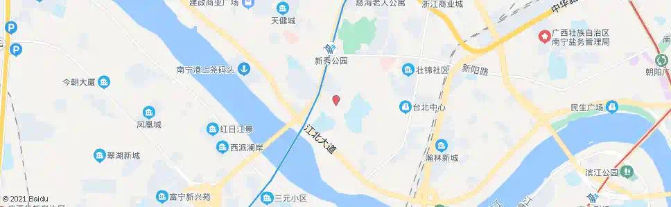 南宁中尧路西_公交站地图_南宁公交_妙搜公交查询2024