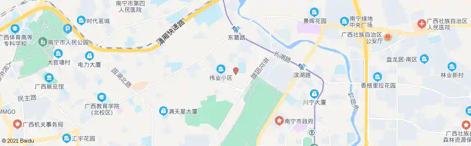 南宁竹园广园路口_公交站地图_南宁公交_妙搜公交查询2024