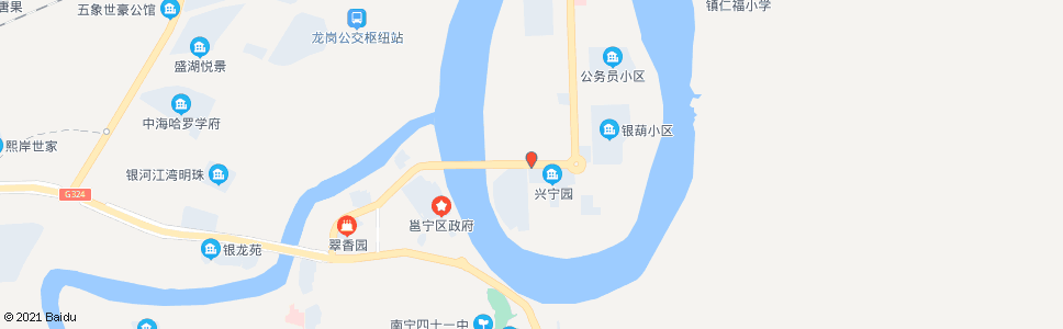 南宁莫村路口_公交站地图_南宁公交_妙搜公交查询2024