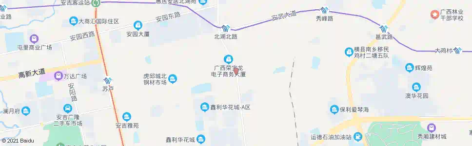 南宁北湖村路口_公交站地图_南宁公交_妙搜公交查询2024