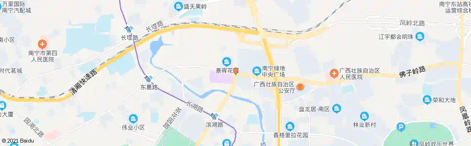 南宁东葛滨湖路口_公交站地图_南宁公交_妙搜公交查询2024