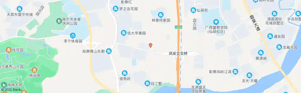 南宁凤岭南林里桥路口_公交站地图_南宁公交_妙搜公交查询2024