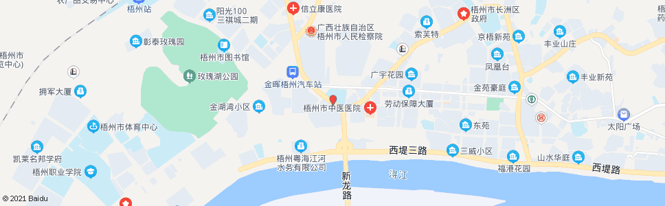 梧州七中_公交站地图_梧州公交_妙搜公交查询2024