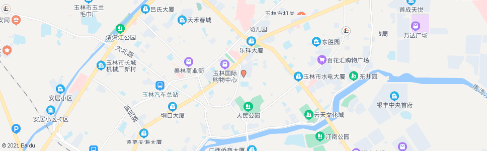 玉林龙船市场_公交站地图_玉林公交_妙搜公交查询2024