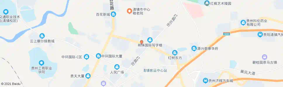 贵阳清镇客车站_公交站地图_贵阳公交_妙搜公交查询2024