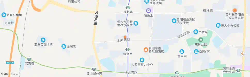 贵阳新世界花园_公交站地图_贵阳公交_妙搜公交查询2024