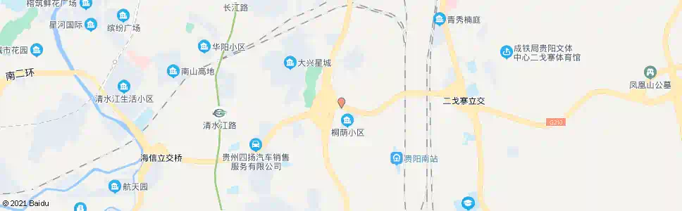 贵阳南惠立交桥_公交站地图_贵阳公交_妙搜公交查询2024