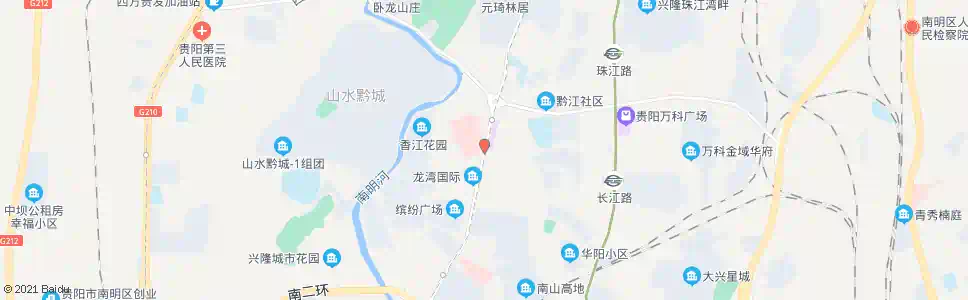 贵阳四十四医院_公交站地图_贵阳公交_妙搜公交查询2024