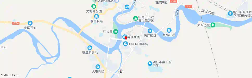 铜仁电信公司_公交站地图_铜仁公交_妙搜公交查询2024