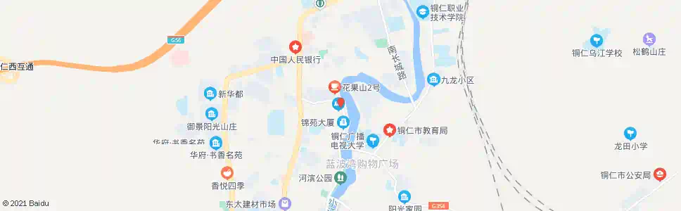 铜仁招呼站(御风锦江)_公交站地图_铜仁公交_妙搜公交查询2024