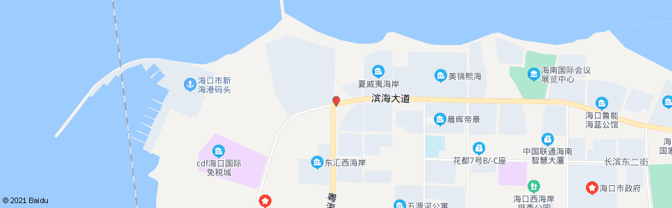 海口西海瑞园_公交站地图_海口公交_妙搜公交查询2024