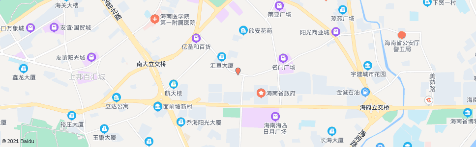 海口旧机场_公交站地图_海口公交_妙搜公交查询2024