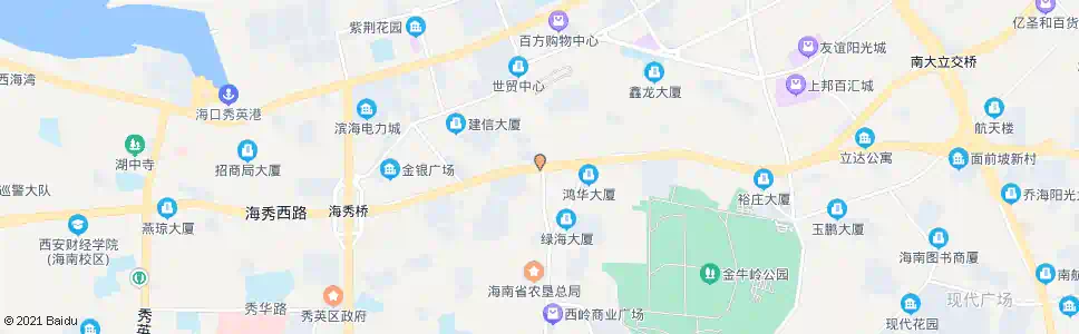 海口凤凰新村_公交站地图_海口公交_妙搜公交查询2024