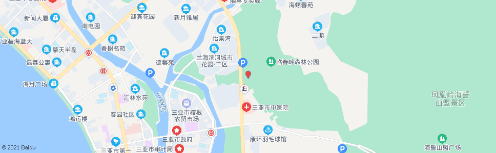 三亚市林业局_公交站地图_三亚公交_妙搜公交查询2024