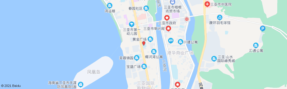 三亚市二中_公交站地图_三亚公交_妙搜公交查询2024