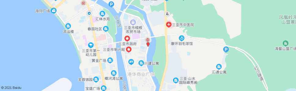 三亚临春桥_公交站地图_三亚公交_妙搜公交查询2024