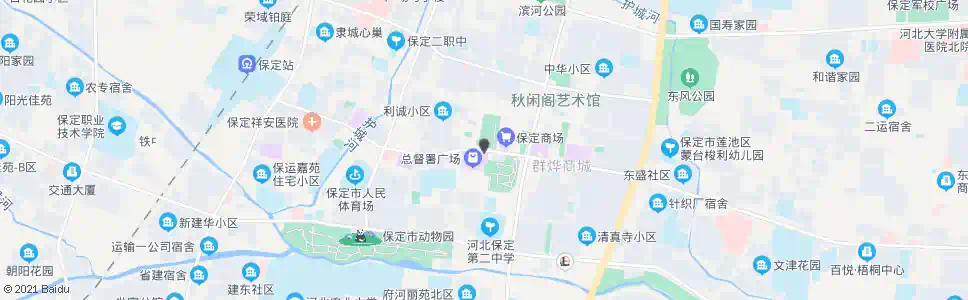 保定古莲花池_公交站地图_保定公交_妙搜公交查询2024