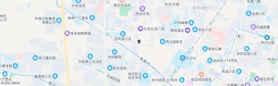 保定朝阳桥_公交站地图_保定公交_妙搜公交查询2024