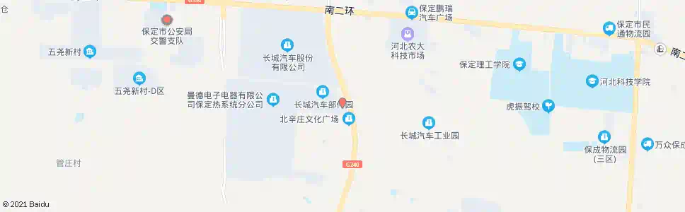 保定长城新区_公交站地图_保定公交_妙搜公交查询2024