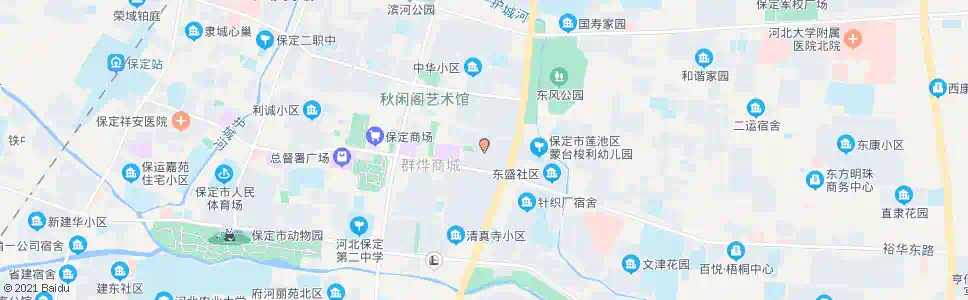 保定大慈阁小区_公交站地图_保定公交_妙搜公交查询2024