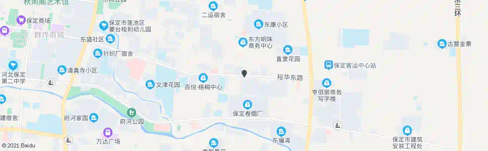 保定裕华路玉兰大街路口_公交站地图_保定公交_妙搜公交查询2024