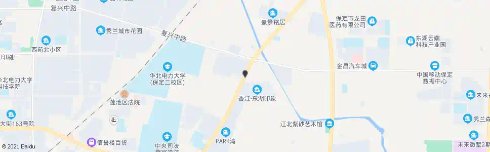 保定长城大街复兴路口_公交站地图_保定公交_妙搜公交查询2024