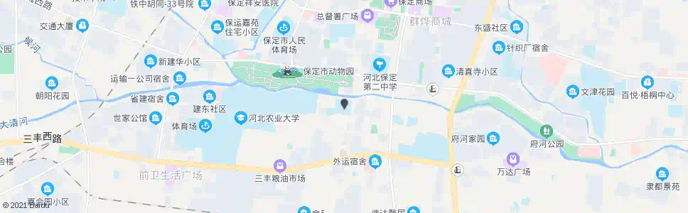 保定师部_公交站地图_保定公交_妙搜公交查询2024