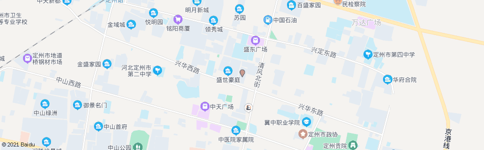 保定旭景园小区_公交站地图_保定公交_妙搜公交查询2024