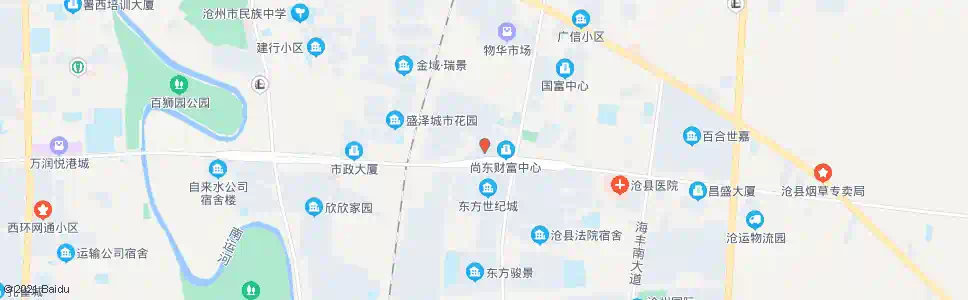 沧州沧县政府_公交站地图_沧州公交_妙搜公交查询2024