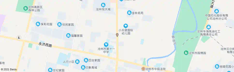 沧州小金庄_公交站地图_沧州公交_妙搜公交查询2024