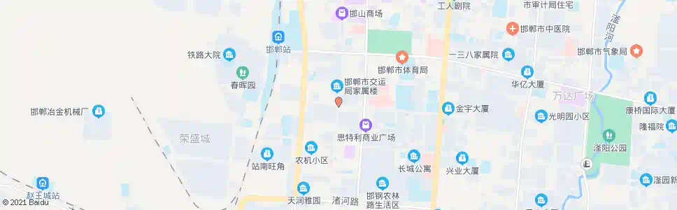 邯郸邯山街贸易路口_公交站地图_邯郸公交_妙搜公交查询2024