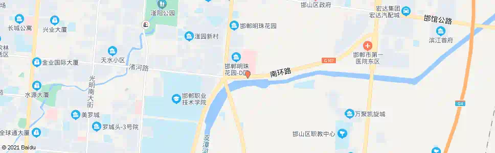 邯郸二八五医院_公交站地图_邯郸公交_妙搜公交查询2024