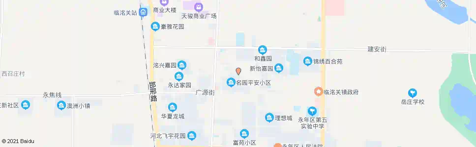 邯郸二厂生活区_公交站地图_邯郸公交_妙搜公交查询2024