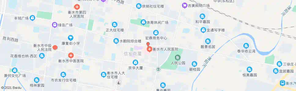 衡水哈院(现代泌尿医院)_公交站地图_衡水公交_妙搜公交查询2024