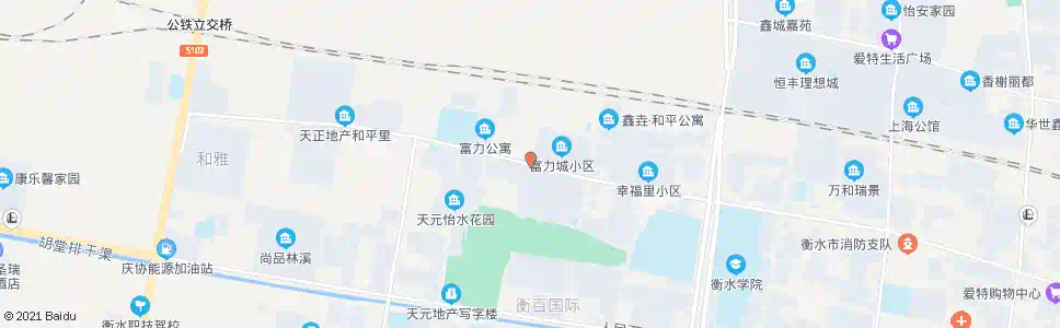 衡水富力城家园_公交站地图_衡水公交_妙搜公交查询2024