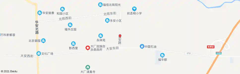 廊坊县医院东门_公交站地图_廊坊公交_妙搜公交查询2024