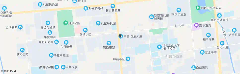 廊坊建设银行_公交站地图_廊坊公交_妙搜公交查询2024