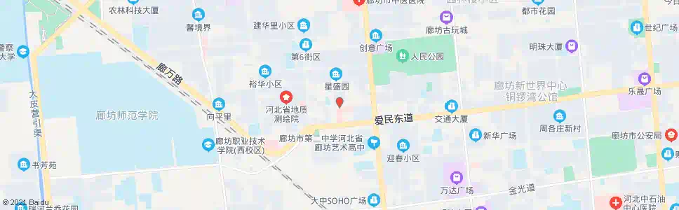 廊坊曙光道_公交站地图_廊坊公交_妙搜公交查询2024