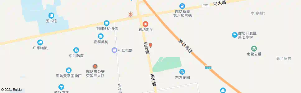 廊坊京津花园_公交站地图_廊坊公交_妙搜公交查询2024