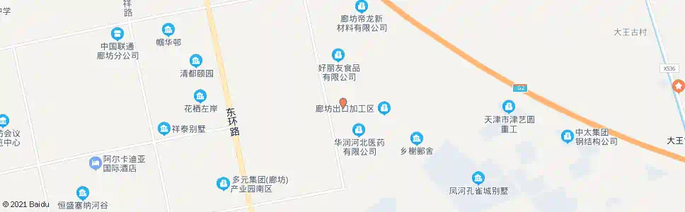 廊坊伊利乳品_公交站地图_廊坊公交_妙搜公交查询2024