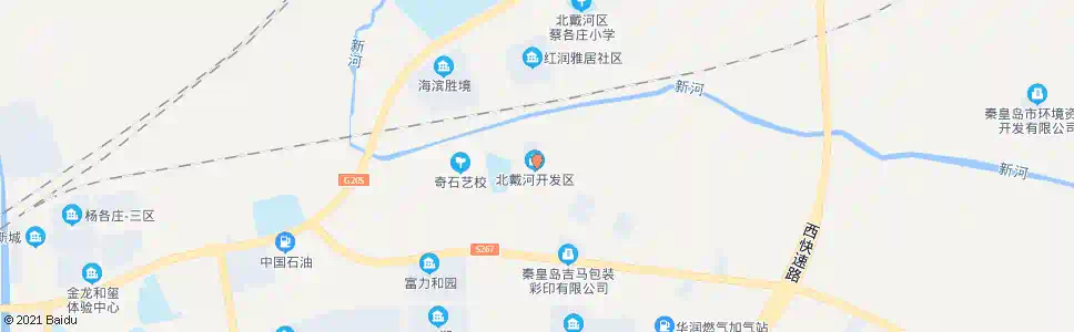 秦皇岛北戴河开发区管委_公交站地图_秦皇岛公交_妙搜公交查询2024