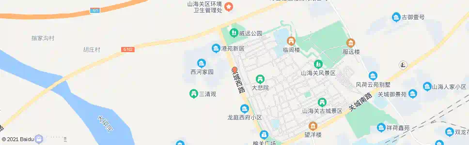 秦皇岛北马号胡同_公交站地图_秦皇岛公交_妙搜公交查询2024