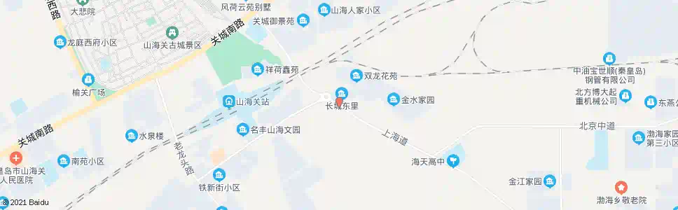 秦皇岛南水井_公交站地图_秦皇岛公交_妙搜公交查询2024