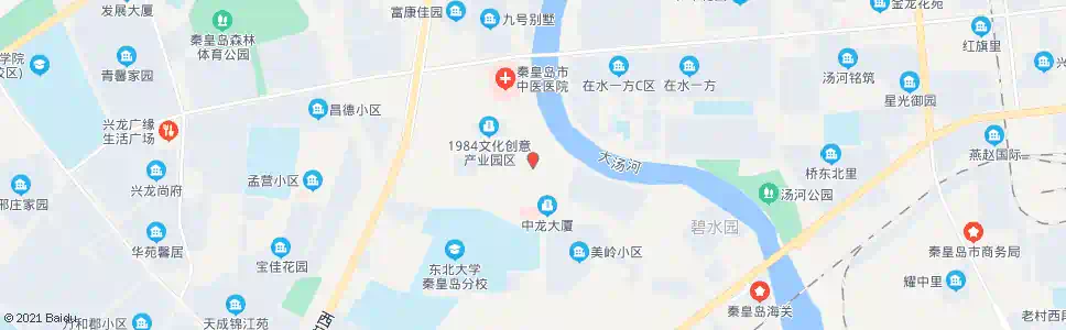 秦皇岛聚贤人才市场(港城大街)_公交站地图_秦皇岛公交_妙搜公交查询2024