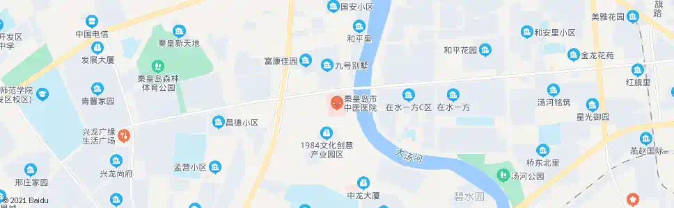 秦皇岛中医院(念奴娇整形总院)_公交站地图_秦皇岛公交_妙搜公交查询2024