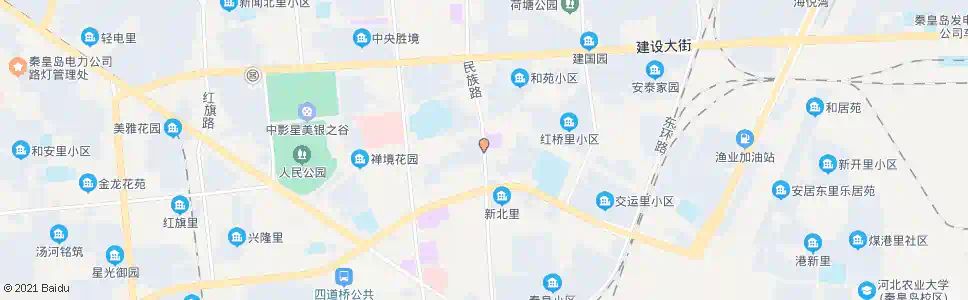 秦皇岛现代购物广场_公交站地图_秦皇岛公交_妙搜公交查询2024