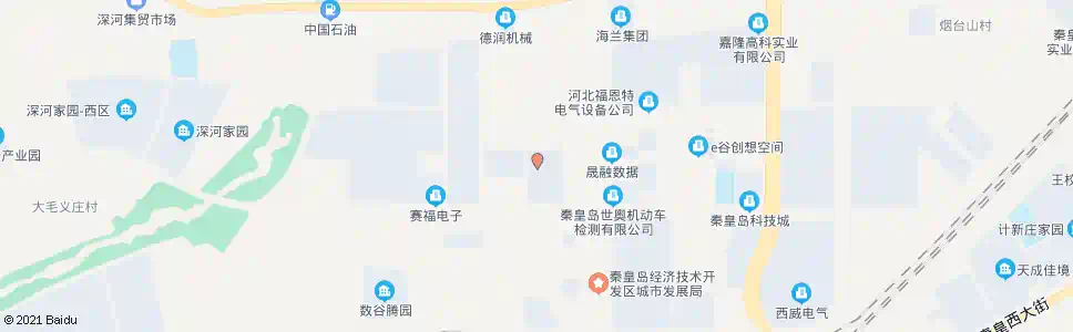 秦皇岛燕大科技园_公交站地图_秦皇岛公交_妙搜公交查询2024