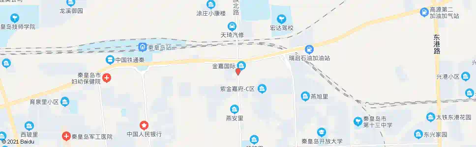 秦皇岛王岭_公交站地图_秦皇岛公交_妙搜公交查询2024