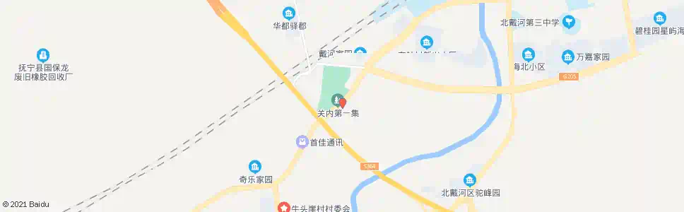 秦皇岛佳美家具城(牛头崖大集)_公交站地图_秦皇岛公交_妙搜公交查询2024