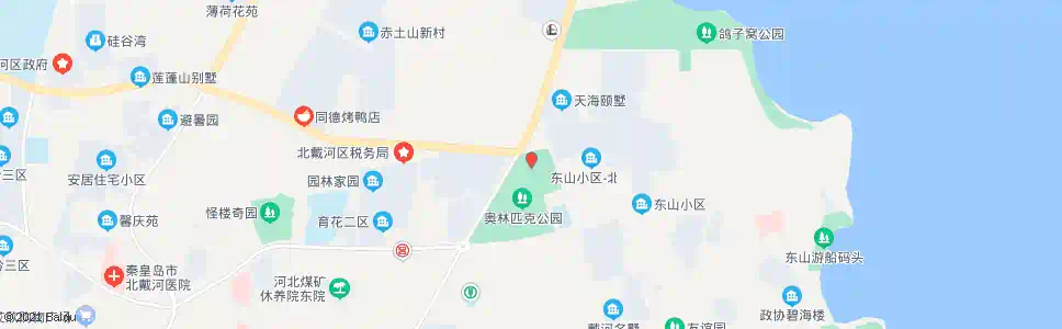 秦皇岛红屿别墅_公交站地图_秦皇岛公交_妙搜公交查询2024